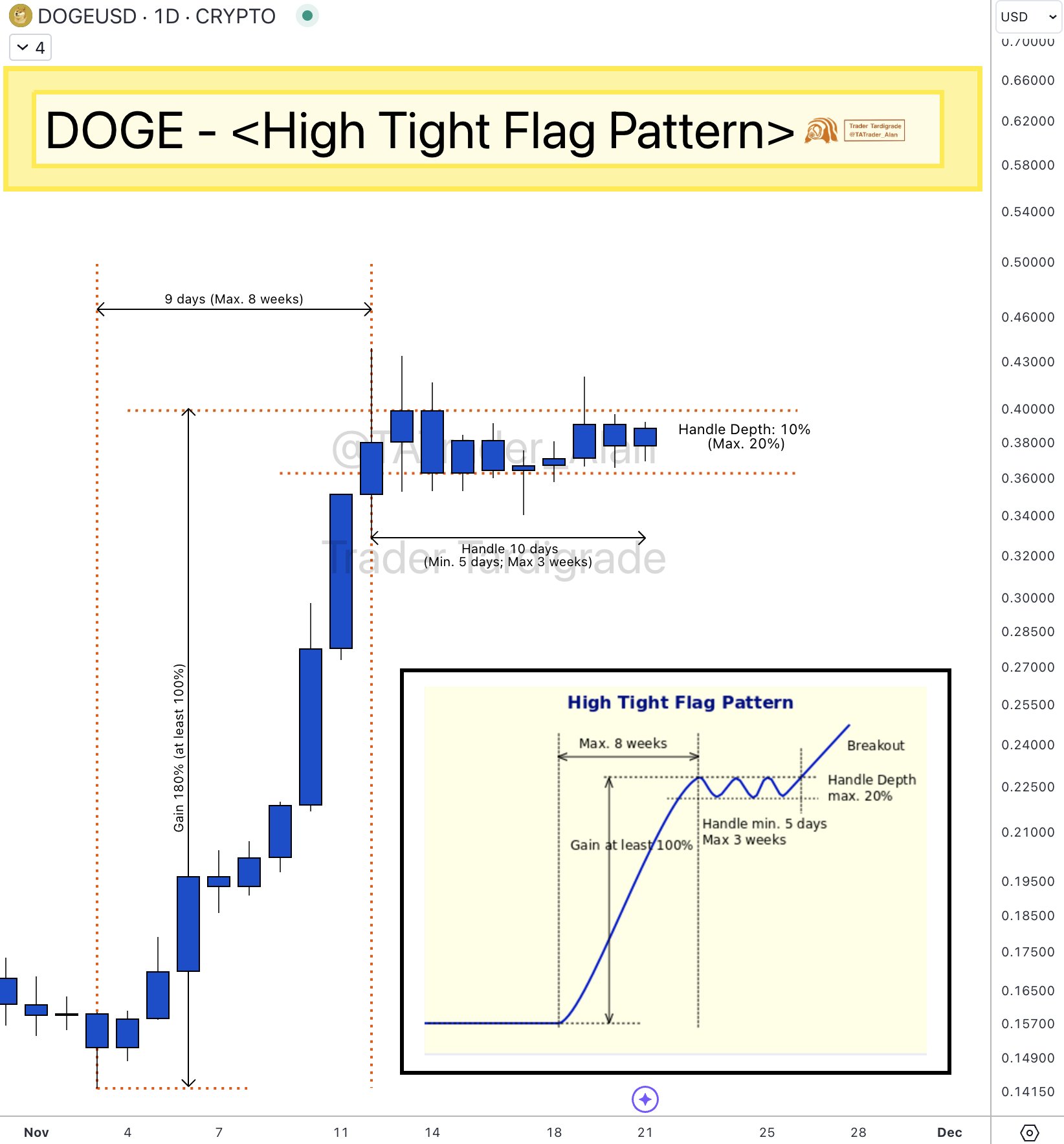 DOGE High Tight Flag